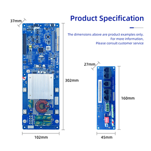 XJ akıllı enerji depolama 24v 48v 100a 8s 10s invertör Deye için aktif denge ile/Growatt 200a BMS PCB & PCBA ürün - Product Image 2