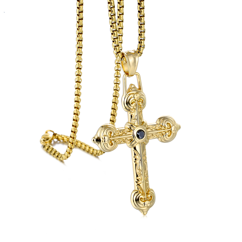 Gold Pendant gold+3.0*60cm Chain