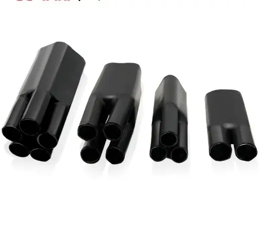 Adhesive-lined Polyolefin PE Low Voltage Electrical Cable Heat Shrink Breakout Boots