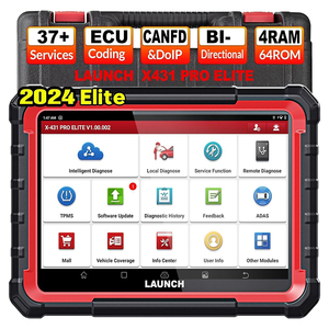 Lanciare X431 PRO Elite bidirezionale strumento di scansione ECU Online codifica sistema completo OBD2 Scanner strumento diagnostico con aggiornamento di 2 anni - Product Image 2