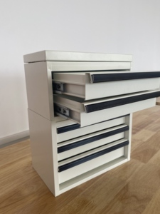 迷你工具箱桌子工具柜带抽屉Ins工具箱桌面金属盒 - Product Image 4