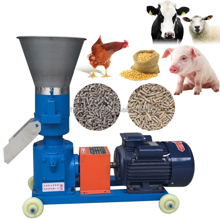 Multifunzione 1000/1500/2000 Kg/H uso domestico cibo per pesci crocchette lavello per animali mangime per pesci macchina per la produzione di Pellet per mangimi per bestiame