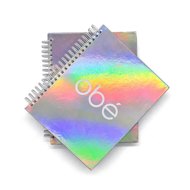 Laser Hardcover Elastic Band Planer Bbook Benutzer definiertes Druck journal Tagebuch planer Notizbuch Mental Journal