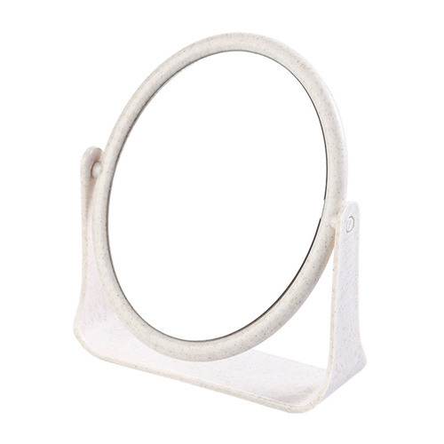 Oval-shaped off-white