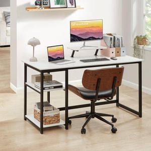 Office-PC-Tisch Desktop-Computer-Studiert isch mit Regalen für Studenten