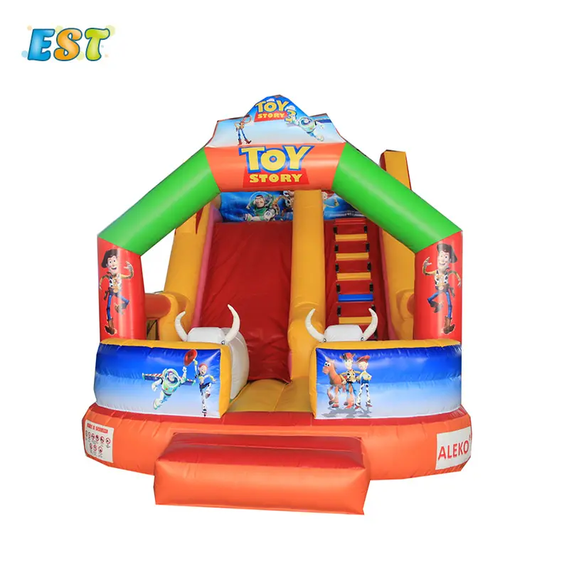 Casa de rebote inflable de alta calidad, para interior/exterior, juguete, venta de descuento comercial