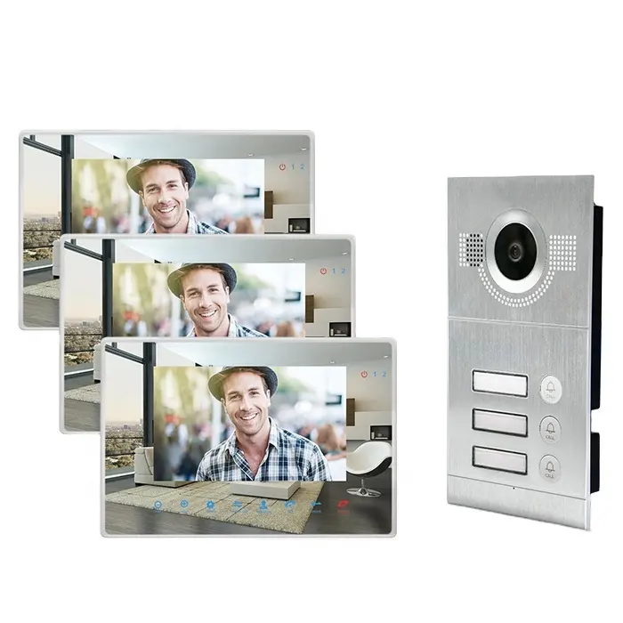Calling / Door Intercom / Unlock the door / Monitoring Video Door Phone Intercom System