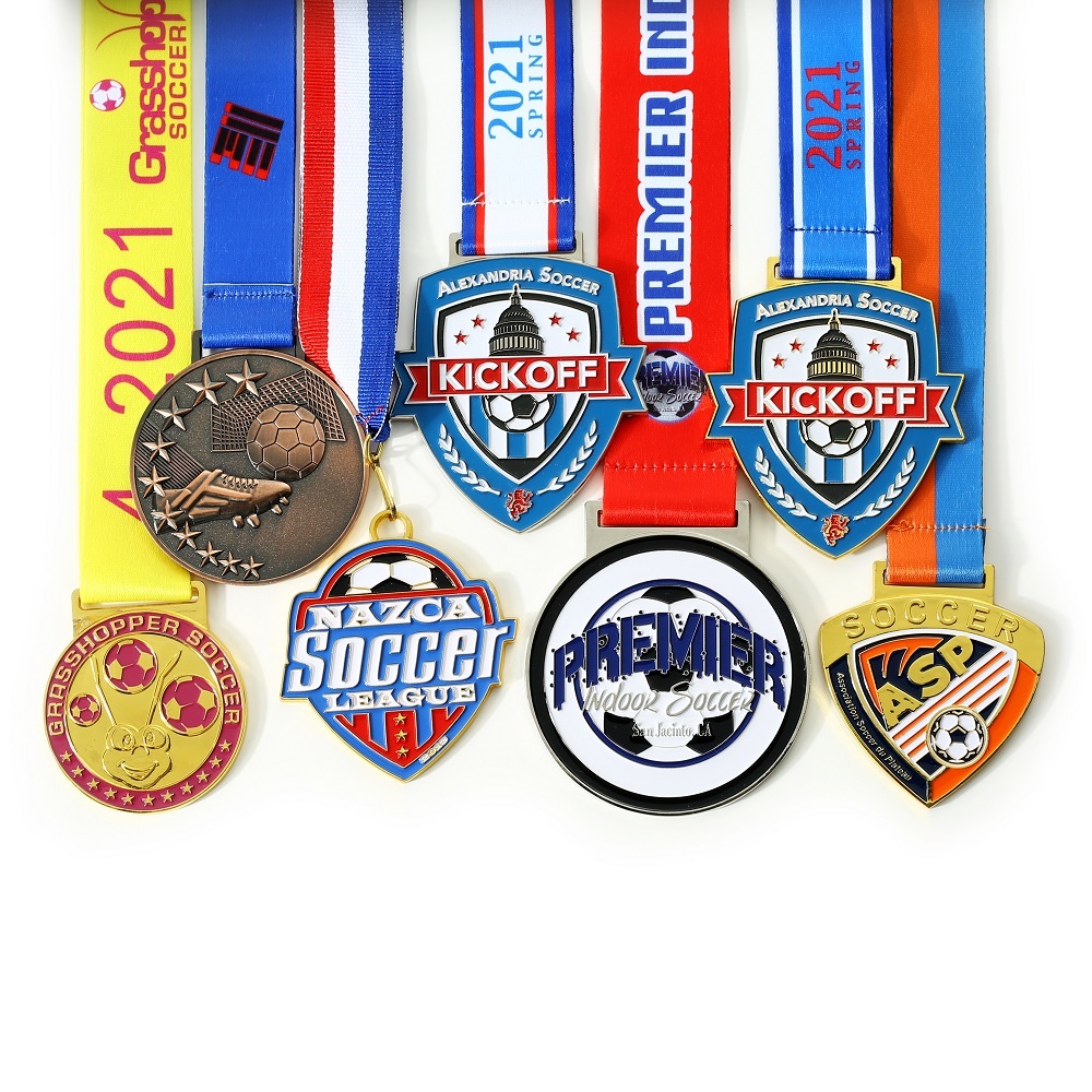 Medalla de rugby de fútbol