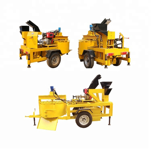 Macchina per fabbricare i blocchi di mattoni di argilla ad incastro del motore diesel mobile portatile M7M1 - Product Image 2