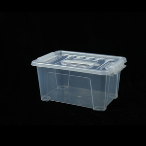Various <strong>Designs</strong> Pp Plastic Storage Box Transparent Multi-purpose Sundries Storage Box Clear Storage Boxes <strong>Bins</strong> - Product Image 4