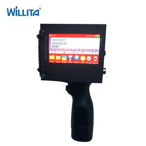 50.8mm Expiry Date logo Number QR Code Barcode Batch Coding for Carton Box Bottle Plastic Bag Handheld Thermal Inkjet <strong>Printer</strong> - Product Image 1