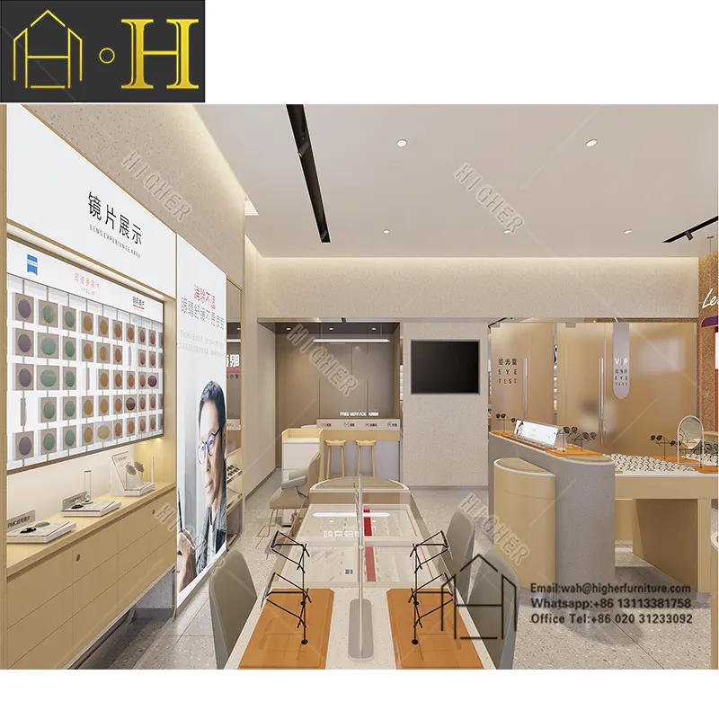 Loja óptica exibir móveis gabinete para quadros ópticos exibir loja óptica decoração design interiores