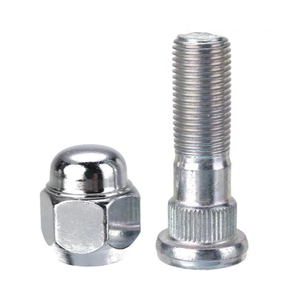 Vít Fastener vít Fastener 10.9 12.9 Carbon thép lớp knurl bánh xe <span class=keywords><strong>Stud</strong></span> Bolt/ Hub Lug Nut Bolt <span class=keywords><strong>Stud</strong></span> - Product Image 1