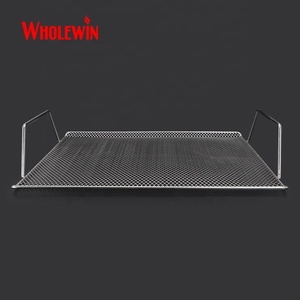 Uygun paslanmaz çelik ızgara sepeti barbekü tel ince delikli ızgara Net barbekü pişirme için - Product Image 4
