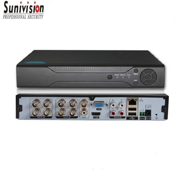 كامل D1 H.264 مستقل CCTV 8ch dvr المحمول