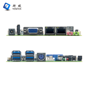 Scheda madre con processore Intel Celeron J4125 DDR4 MSATA HD VGA EDP win10 linux 2 RJ45 LAN nano itx scheda madre - Product Image 4