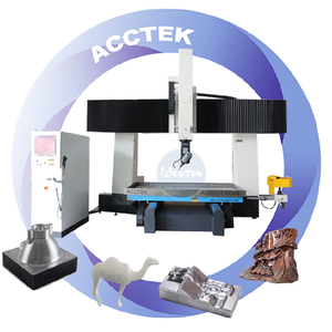 Máquina enrutadora cnc de 5 ejes, cabezal giratorio de oscilación, husillo ATC, 1325, enrutador, grabado para carpintería 5D - Product Image 1