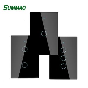 Enchufe de pared con Sensor de movimiento para el hogar, atenuador inteligente con Wifi, 1/2/3 entradas, interruptor eléctrico - Product Image 1