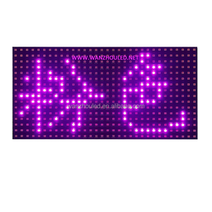 P10 Einfarbiges LED-Anzeige modul Rot Grün Gelb Weiß Bernstein Rosa 16x32 Laufender Text Scrolling Billboard Moving Message Pane - Product Image 6