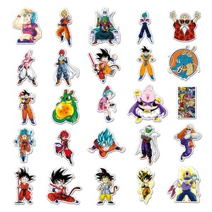 Goku สติ๊กเกอร์อนิเมะแบบมีกาวในตัว50ชิ้นจากโรงงาน - Product Image 4