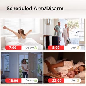 最新设计的防盗WiFi家庭安全系统入侵摄像机监控安全报警系统 - Product Image 6