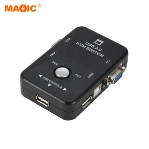 <strong>2</strong> in 1out <strong>Kvm</strong> <strong>Switch</strong> Box <strong>2</strong> Port Vga <strong>Kvm</strong> <strong>Switch</strong> <strong>2</strong> Port Usb <strong>Kvm</strong> <strong>Switch</strong> Manual Usb2.0 Adapter for Laptop Computer