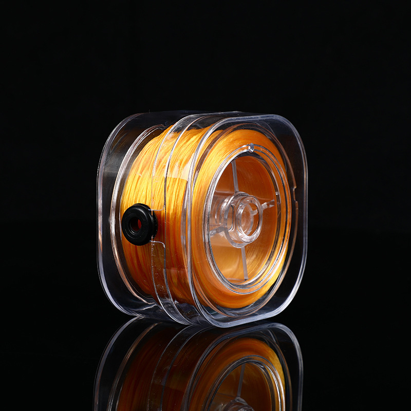 imported yellow flat silk elastic line-08mm-90m