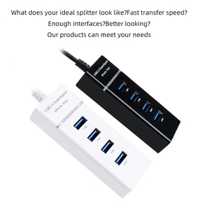 3.0 USB Hub <strong>Computer</strong> Connection U Keyboard Mouse High-speed USB Interface Expansion Connection Splitter - Product Image 3
