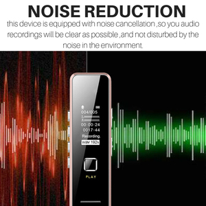 Digital Voice <strong>Recorder</strong> Audio Tape <strong>Recorder</strong> Voice Activated <strong>Recorder</strong> With Playback for Lectures, Meetings, Interviews, Port PQ139 - Product Image 5
