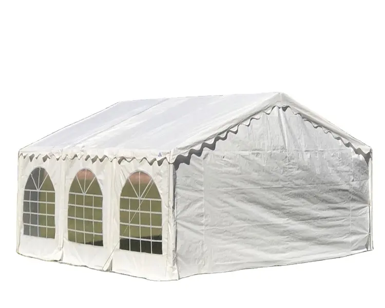 גג חדש עיצוב חיצוני גן שמש גוונים אוהל 10x10m PVC מסגרת אוהל למכירה אוהלי לוויה למכירה