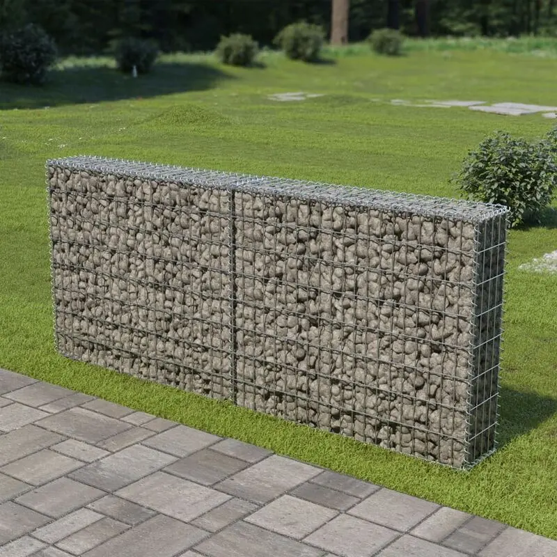 Costo della gabbia di pietra della scatola della cina del gabbione rivestito saldato della parete del cestino della costruzione della parete del gabbione diretto della fabbrica