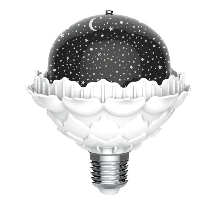 Lampu bola kristal kecil glamor, lampu sorot panggung berputar warna rgb led, lampu bola kristal kecil, glamor, warna-warni