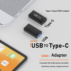 <strong>USB</strong> 3.0 Female <strong>to</strong> <strong>USB</strong> C Female Adapter High-Speed <strong>USB</strong> 3.0 Extension Connector Converter for Mobile Phones Brand New Condition - Product Image 2