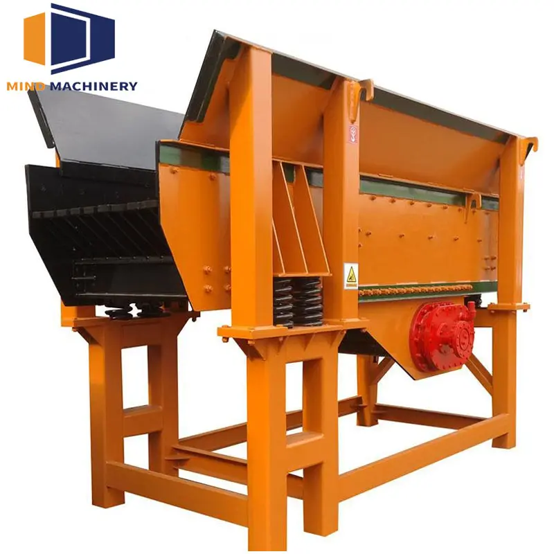 Coal Vib rating Hopper Feeder-Maschine mit hoch verschleiß fester Auskleidung platte Quarry Mining Vib rating Feeder