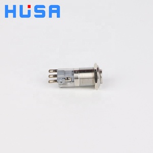 16mm impermeabile 3pin 6pin 1NO1NC 2NO2NC IP67 momentaneo SPDT DPDT 12v 24v 220V interruttore a pulsante - Product Image 6