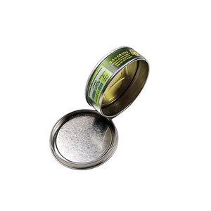 100ml ton balığı teneke kutu içinde basın siyah kapaklı kendinden mühür teneke toplu küçük teneke halka çekme Can TC-125AN - Product Image 2