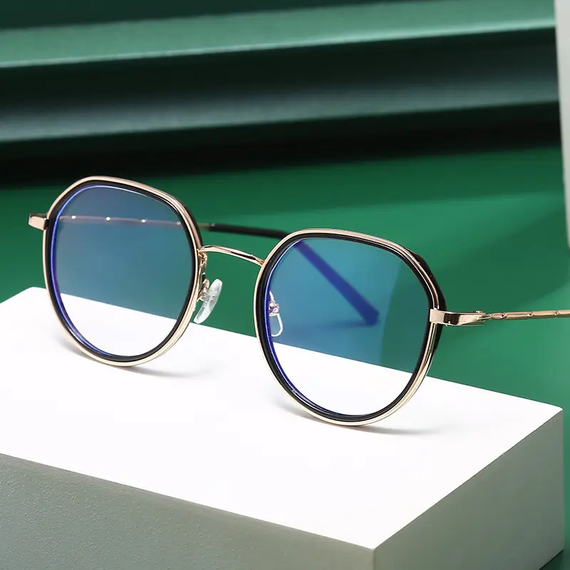 Gafas ópticas con montura a la moda para hombre y mujer, anteojos con montura a la moda, unisex, venta al por mayor, 2023