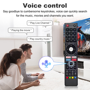 Original Quality RM-C3367 Voice <strong>Remote</strong> Control Replacement for JVC Smart TV <strong>Remote</strong> with Netflix Prime Video YouTube Hot Keys - Product Image 4