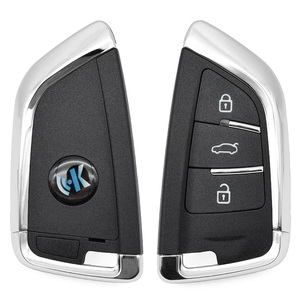 Автомобильный ключ Keydiy черный 3 кнопки B NB ZB серии Smart Car T-oyota дистанционный программист с логотипом - Product Image 1