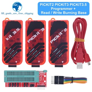TZT PICKit2 PICKIT3 PICKit3.5プログラマー + PIC ICD2 PICKit 2 PICKIT 3 PICKIT 3.5プログラミングアダプターユニバーサルプログラマーシート - Product Image 3