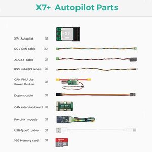 Квадрокоптер CUAV X7 +, Контроллер полета NEO V2 GPS Pixhawk PX4 ArduPilot GNSS FPV RC - Product Image 6