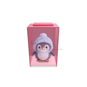 Espositore acrilico impilabile personalizzato per figure di Labubu ripiano di assemblaggio modulare Pop Mart da collezione - Product Image 5