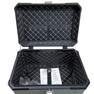 F2-MOTO 65L Vỏ Ngoài Bằng Nhôm Màu Đen Hộp Phía Trên Xe Máy Hộp Đuôi Xe Máy Hộp Hành Lý Xe Máy - Product Image 4