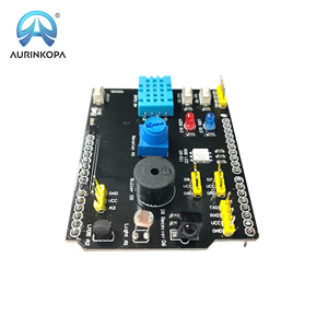 <strong>Sensor</strong> Expansion Board <strong>DHT11</strong> Temperature and Human <strong>Sensor</strong> LM35 <strong>Sensor</strong> 9-in-1 Multi-functional Expansion Board for R3 - Product Image 4