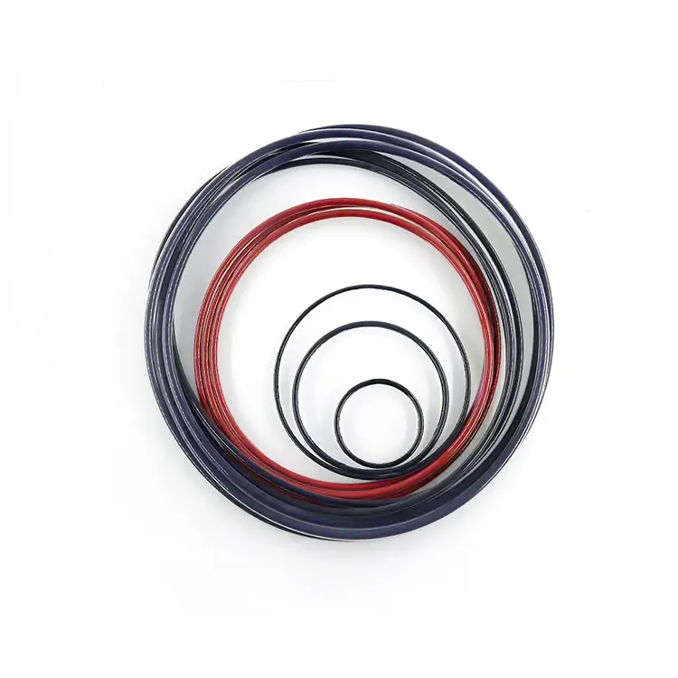KAIRUITE PTFE Encap silikon O Ring, endüstriyel mühür için FEP Encap silikon O Ring (3A5012)