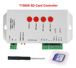 T-1000S ws2812b ws2811 UCS1903 2048IC 256MB SD-Karten programm Pixel LED-Controller-DC5-24V - Product Image 4