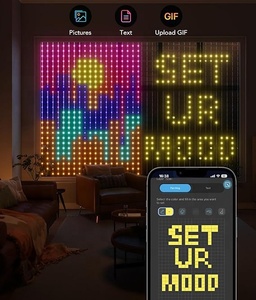 DIYカーテンライトRGBマジックドットコントロールラバーカバーワイヤーライトAPPプログラミングスマートLED装飾ライトストリング - Product Image 5