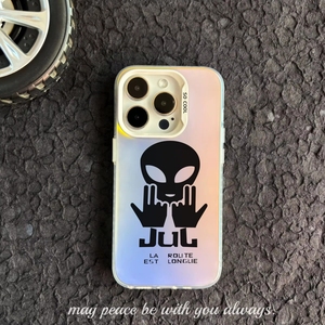 เคสโทรศัพท์ PC สีสันสดใสสำหรับ iPhone XS XR 11 12 13 MINI 14 15 PLUS 16 PRO MAX - Product Image 4