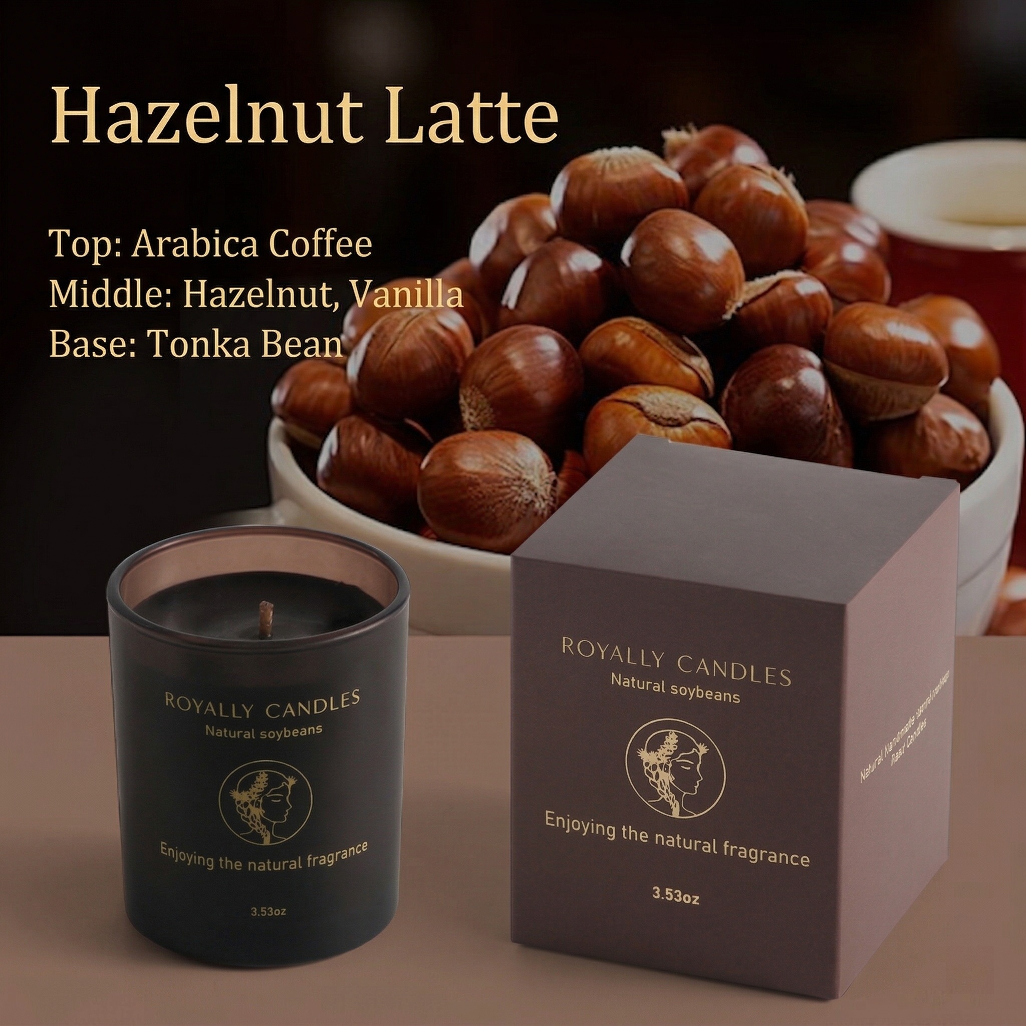 Hazelnut latte 100g