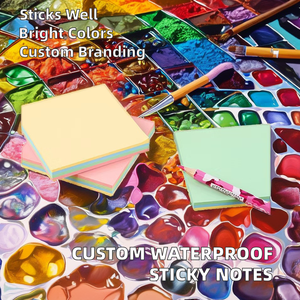 Waterproof PET Transparent Sticky Notes Custom Printed Adhesive <strong>Memo</strong> Pads for Students for Color <strong>Coding</strong> &amp; Organization - Product Image 6